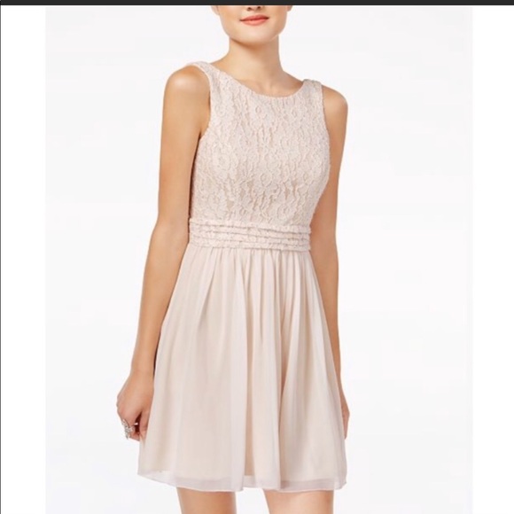 Speechless Dresses & Skirts - Boutique - Jr. Pink Blush lace Dress sz 3